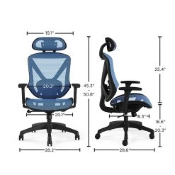 Union & Scale™ FlexFit™ Dexley Mesh Task Chair, Blue (UN59375) -Office Chairs Shop unnamed file 4171