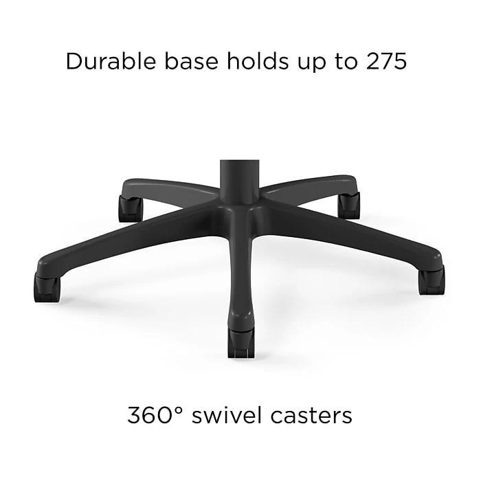 Union & Scale FlexFit™ Kroy Mesh Task Chair, Black (UN59456) 8 Union & Scale FlexFit™ Kroy Mesh Task Chair, Black (UN59456) - Image 6