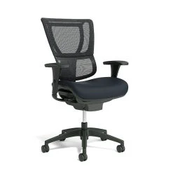 Union & Scale FlexFit™ 1500TF Mesh Back Fabric Task Chair, Black (UN50584)