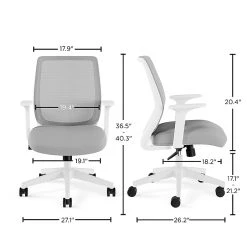 Union & Scale™ Essentials Mesh Back Fabric Task Chair, Gray (UN58149) -Office Chairs Shop unnamed file 4225