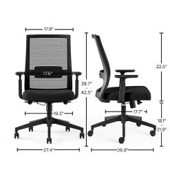 Union & Scale™ Prestige Marrett Fabric/Mesh Swivel Task Chair, Black (UN53249) 16 Union & Scale™ Prestige Marrett Fabric/Mesh Swivel Task Chair, Black (UN53249) -Office Chairs Shop unnamed file 4237