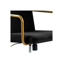 Elle Decor Giselle Fabric Computer And Desk Chair, Navy Blue/Gold (CHR10058C) -Office Chairs Shop unnamed file 426