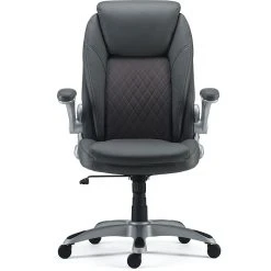 Staples Sorina Bonded Leather Chair, Grey (53253) -Office Chairs Shop unnamed file 43