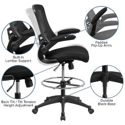 Flash Furniture Mid-Back Design Mesh Task Chair, Black (BL-X-5M-D-GG) 15 Flash Furniture Mid-Back Design Mesh Task Chair, Black (BL-X-5M-D-GG) -Office Chairs Shop unnamed file 4391