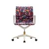 The Raynor Group Elizabeth Sutton Wynwood Fabric Swivel Task Chair, Multi Rose White Gold (K-ESWY-WHT-ROSE-GLD) -Office Chairs Shop unnamed file 4460