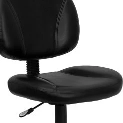 Flash Furniture Faux Leather Task Chair, Black (BT688BK) -Office Chairs Shop unnamed file 4530