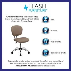 Flash Furniture Mesh Task Chairs With Chrome Base (H2376FCOF) -Office Chairs Shop unnamed file 4635