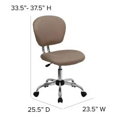 Flash Furniture Mesh Task Chairs With Chrome Base (H2376FCOF) -Office Chairs Shop unnamed file 4638