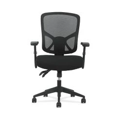 Sadie High-Back Task Chair, Height Adjustable Arms, Height Adjustable Back (BSXVST121) -Office Chairs Shop unnamed file 4645
