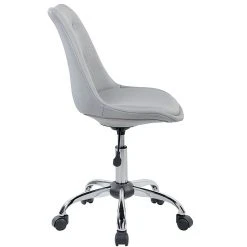 Techni Mobili Tufted Armless Task Chair, Gray -Office Chairs Shop unnamed file 4649