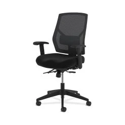 HON Crio High-Back Task Chair, Mesh Back, Adjustable Arms, Adjustable Lumbar, Black Fabric (BSXVL582ES10T) -Office Chairs Shop unnamed file 4695