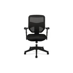 HON Prominent Mesh High-Back Task Chair, Center-Tilt, Adjustable Arms, Black Sandwich (BSXVL531MM10) -Office Chairs Shop unnamed file 4738