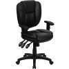 Flash Furniture Leather/Faux Leather Task Chair, Black (GO-930F-BK-LEA-ARMS-GG) 1 Flash Furniture Leather/Faux Leather Task Chair, Black (GO-930F-BK-LEA-ARMS-GG) -Office Chairs Shop unnamed file 4798