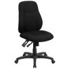 Flash Furniture BT90297M Fabric-Upholstered Mid-Back Multi-Functional Ergo Swivel Task Chair, Black -Office Chairs Shop unnamed file 4835