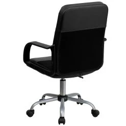 Flash Furniture Mesh Back LeatherSoft Task Chair, Black (LF-W-61B-2-GG) -Office Chairs Shop unnamed file 4879