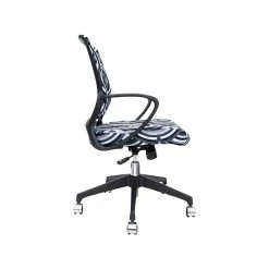 The Raynor Group Elizabeth Sutton Gramercy Fabric Swivel Task Chair, Black Grayscale Echo Silver (K-ESGR-BLK-ECHO-SIL) -Office Chairs Shop unnamed file 4886