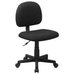 Flash Furniture 31" - 37 1/2" Fabric Ergonomic Task Chairs (BT660BLK)