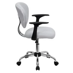 Flash Furniture Mesh Task Chairs With Arms And Chrome Base (H2376FWHTARMS) -Office Chairs Shop unnamed file 4922