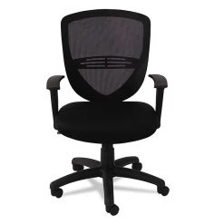 OIF Office Settings VS Series Swivel/Tilt Mesh Task Chair, Black