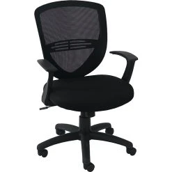 OIF Office Settings VS Series Swivel/Tilt Mesh Task Chair, Black -Office Chairs Shop unnamed file 4962