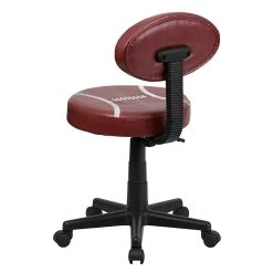 Flash Furniture Vinyl Football Task Chair Without Arms, Red -Office Chairs Shop unnamed file 4978