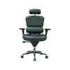 Eurotech Leather Task Chair, Black (LE9ERG(N))