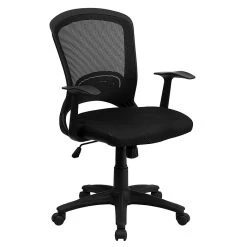 Flash Furniture Mesh Task Chair, Black (HL-0007-GG)
