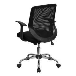Flash Furniture Mesh Computer And Desk Chair, Gray And Black (LFW95MESHBK) -Office Chairs Shop unnamed file 505