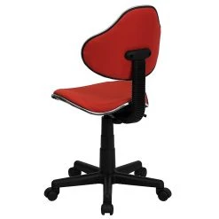 Flash Furniture Fabric Ergonomic Task Chairs With Chrome Metal Band Accent (BT699RED) -Office Chairs Shop unnamed file 5050