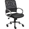 Boss Mesh Back W/ Pewter Finish Task Chair, Black (B6406) -Office Chairs Shop unnamed file 5058