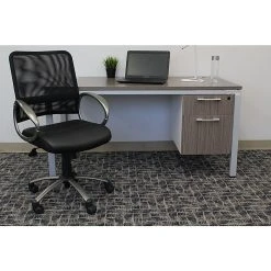 Boss Mesh Back W/ Pewter Finish Task Chair, Black (B6406) -Office Chairs Shop unnamed file 5060