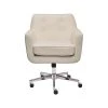 Serta Style Ashland Faux Leather Swivel Computer And Desk Chair, Cream (47140F) -Office Chairs Shop unnamed file 508