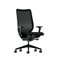 HON Nucleus Mesh Back Polyester Task Chair, Black (HN1.A.H.IM.CU10.SB.T)