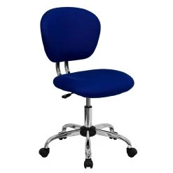 Flash Furniture Mesh Task Chairs With Chrome Base (H2376FBLUE)