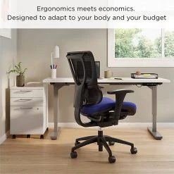 Union & Scale FlexFit™ 1500TF Mesh Back Fabric Task Chair, Blue/Black (UN59413) -Office Chairs Shop unnamed file 5225