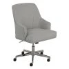 Serta Leighton Fabric Home Office Chair, Light Gray (48371)