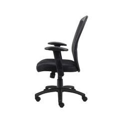 Boss Office Products BOSS Mesh Back Fabric Task Chair, Black (B6508) -Office Chairs Shop unnamed file 5232