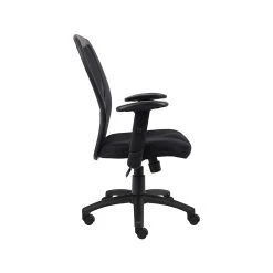 Boss Office Products BOSS Mesh Back Fabric Task Chair, Black (B6508) -Office Chairs Shop unnamed file 5233