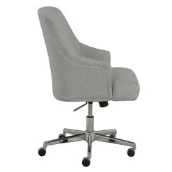 Serta Leighton Fabric Home Office Chair, Light Gray (48371) -Office Chairs Shop unnamed file 525