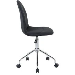 Techni Mobili Tufted Armless Task Chair, Black -Office Chairs Shop unnamed file 5274