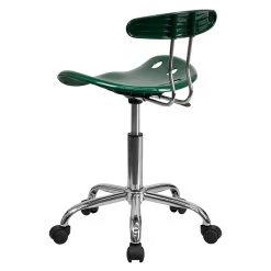 Flash Furniture Chrome Low Back Computer Task Chair With Tractor Seat, Vibrant Green -Office Chairs Shop unnamed file 533