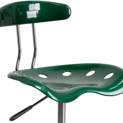 Flash Furniture Chrome Low Back Computer Task Chair With Tractor Seat, Vibrant Green -Office Chairs Shop unnamed file 534