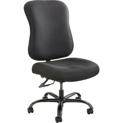 Safco Optimus Fabric Computer And Desk Chair, Black (3590BL)