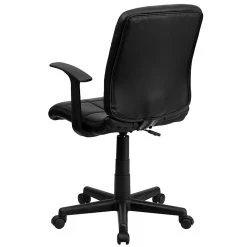 Flash Furniture Mid-Back Quilted Vinyl Task Chair With Nylon Arms, Black -Office Chairs Shop unnamed file 5446
