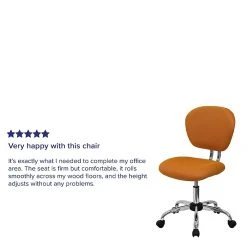 Flash Furniture Mesh Task Chairs With Chrome Base (H2376FORG) -Office Chairs Shop unnamed file 5466