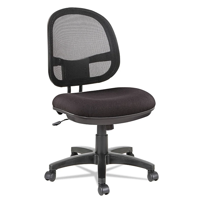Alera® Interval Series Swivel/Tilt Mesh Chair, Black (ALEIN4814) 3 Alera® Interval Series Swivel/Tilt Mesh Chair, Black (ALEIN4814)