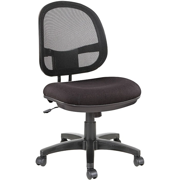 Alera® Interval Series Swivel/Tilt Mesh Chair, Black (ALEIN4814) 4 Alera® Interval Series Swivel/Tilt Mesh Chair, Black (ALEIN4814) - Image 2