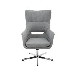 Hanover Harrison Polyester Swivel Task Chair, Gray (HOC0013) -Office Chairs Shop unnamed file 5493