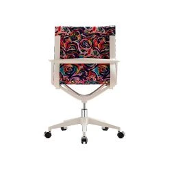 The Raynor Group Elizabeth Sutton Wynwood Fabric Swivel Task Chair, Multi Rose White Silver (K-ESWY-WHT-ROSE-SIL) -Office Chairs Shop unnamed file 5497