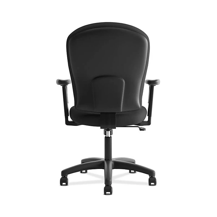 HON Mid-Back Task Chair, Center-Tilt, Adjustable Arms, Black Fabric (BSXVL220VA10) 7 HON Mid-Back Task Chair, Center-Tilt, Adjustable Arms, Black Fabric (BSXVL220VA10) - Image 5